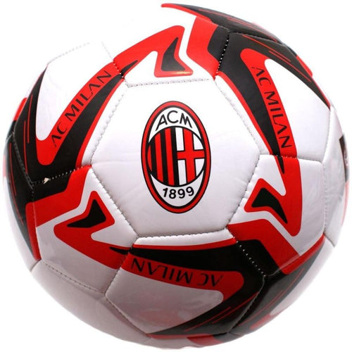 AC Milan 134489 fehér-piros-fekete labda a klubcímer felől