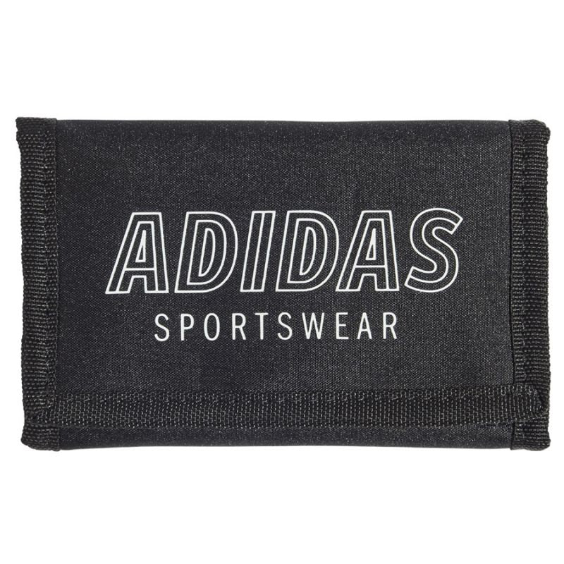 adidas CL Tiro JY3929 pénztárca, fekete, gyári termékkép.