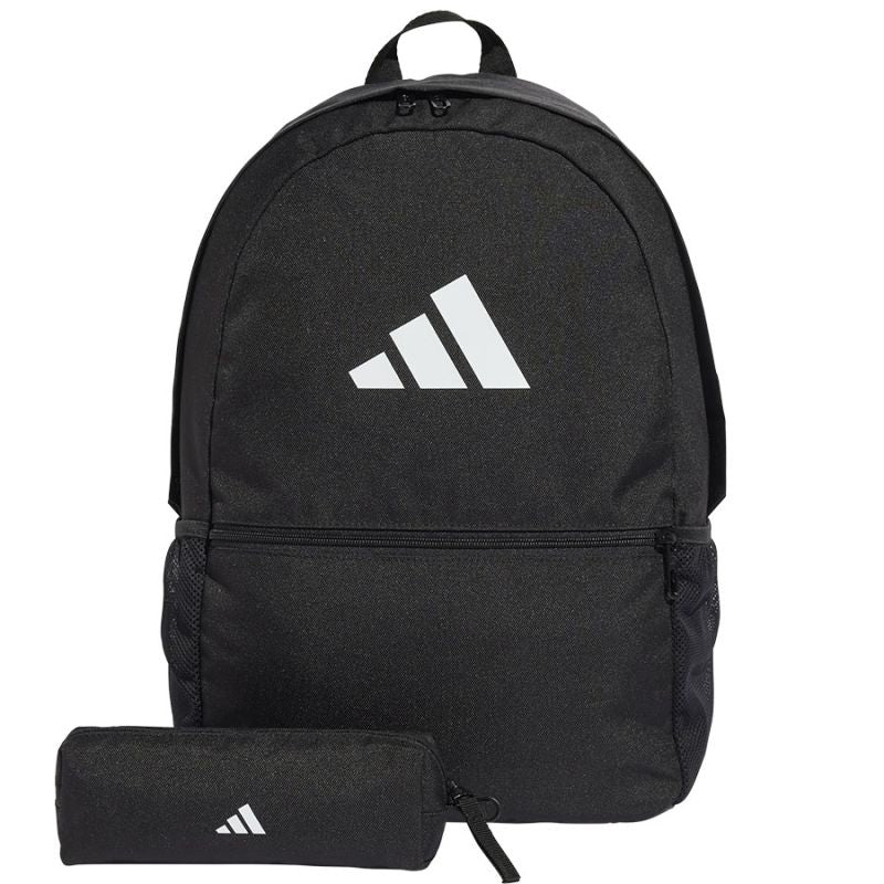 adidas Classic JI8081 hátizsák tolltartóval, fekete, gyári termékkép.