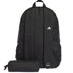 adidas Classic JI8081 hátizsák tolltartóval, fekete, gyári termékkép.