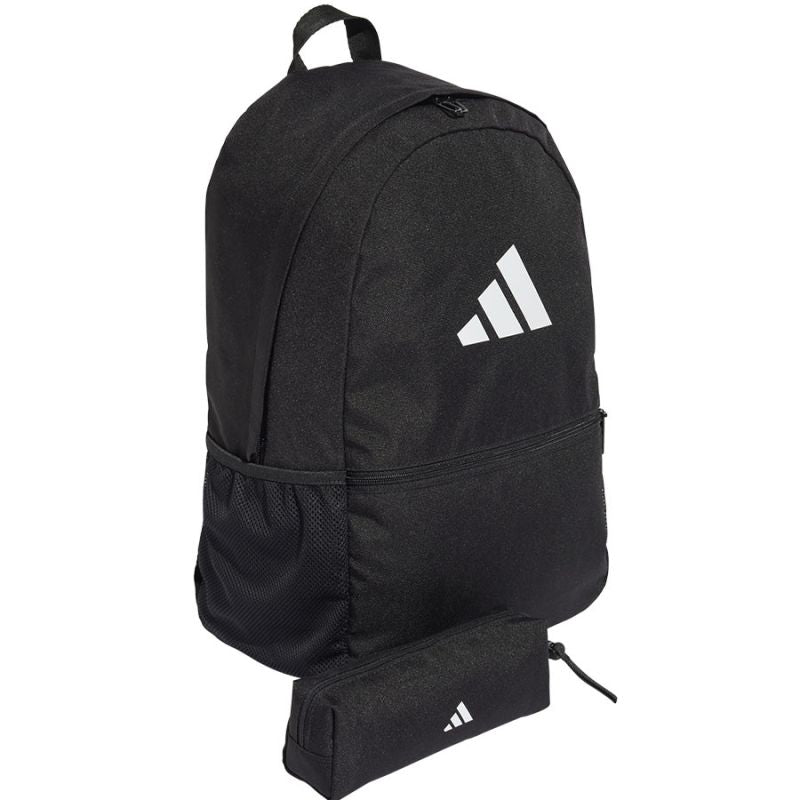 adidas Classic JI8081 hátizsák tolltartóval, fekete, gyári termékkép.