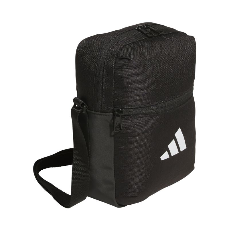 adidas Essentials Organizer JM7152 válltáska, fekete, gyári termékkép.