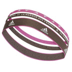 adidas 3PP IC6515 sportfejpánt, fekete, lila, gyári termékkép.