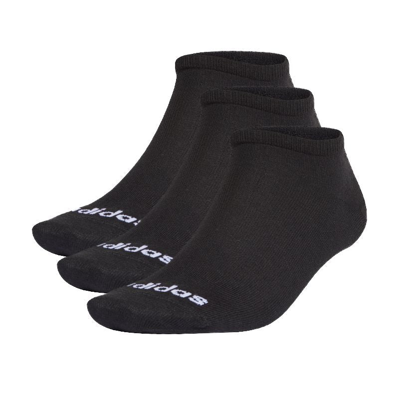 adidas Low Cut 3P GE6133 zokni, fekete, gyári termékkép.