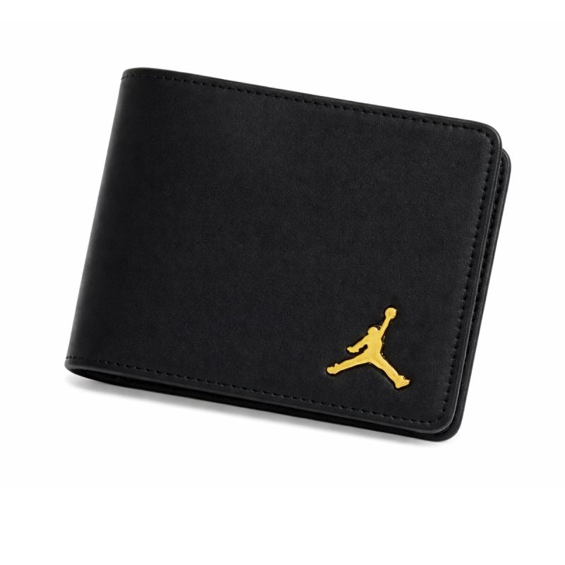 Air Jordan Jumpman Ingot MA0819-023 bőr pénztárca, fekete, gyári termékkép.