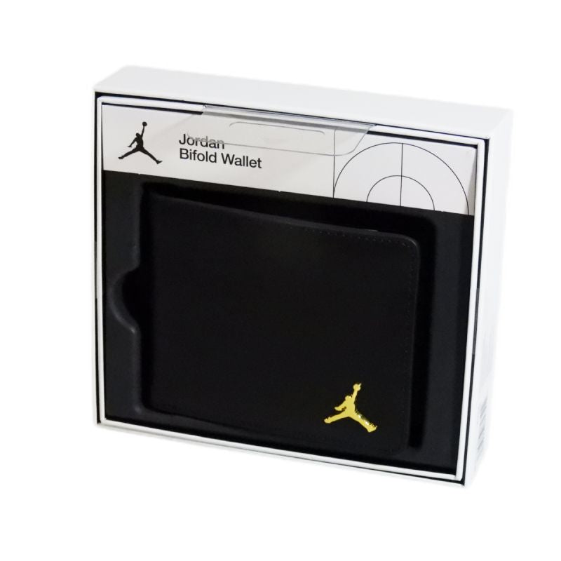 Air Jordan Jumpman Ingot MA0819-023 bőr pénztárca, fekete, gyári termékkép.