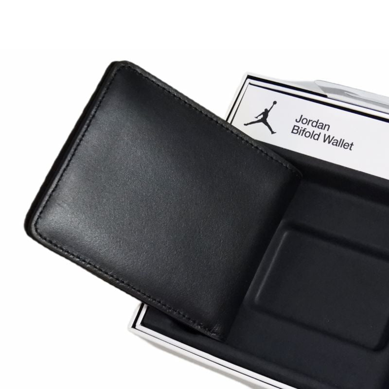 Air Jordan Jumpman Ingot MA0819-023 bőr pénztárca, fekete, gyári termékkép.