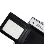 Air Jordan Jumpman Ingot MA0819-023 bőr pénztárca, fekete, gyári termékkép.
