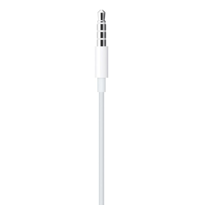 Apple EarPods fülhallgató, 3,5 mm jack, fehér, gyári termékkép.