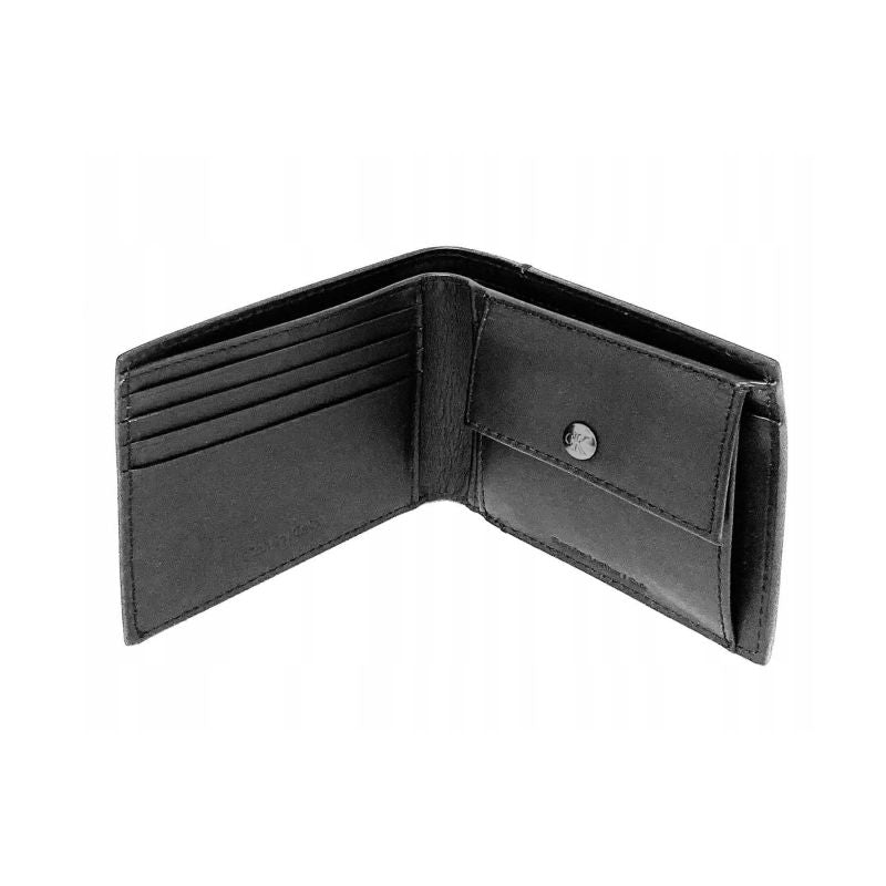 Calvin Klein LZ04G1066G-UB1 férfi bőr pénztárca, fekete, gyári termékkép.