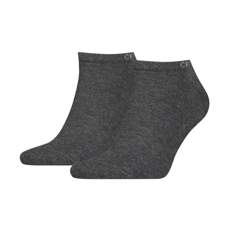 Calvin Klein Quarter 2P 701218707003 zokni, szürke, gyári termékkép.