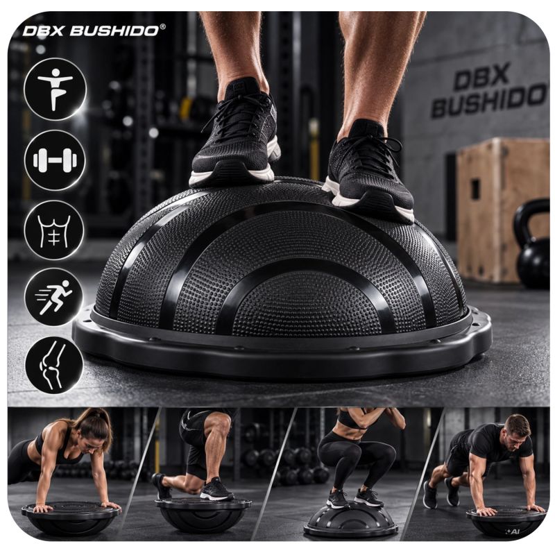 DBX Bushido V2 egyensúlyfélgömb, 60 cm, gyári termékkép.