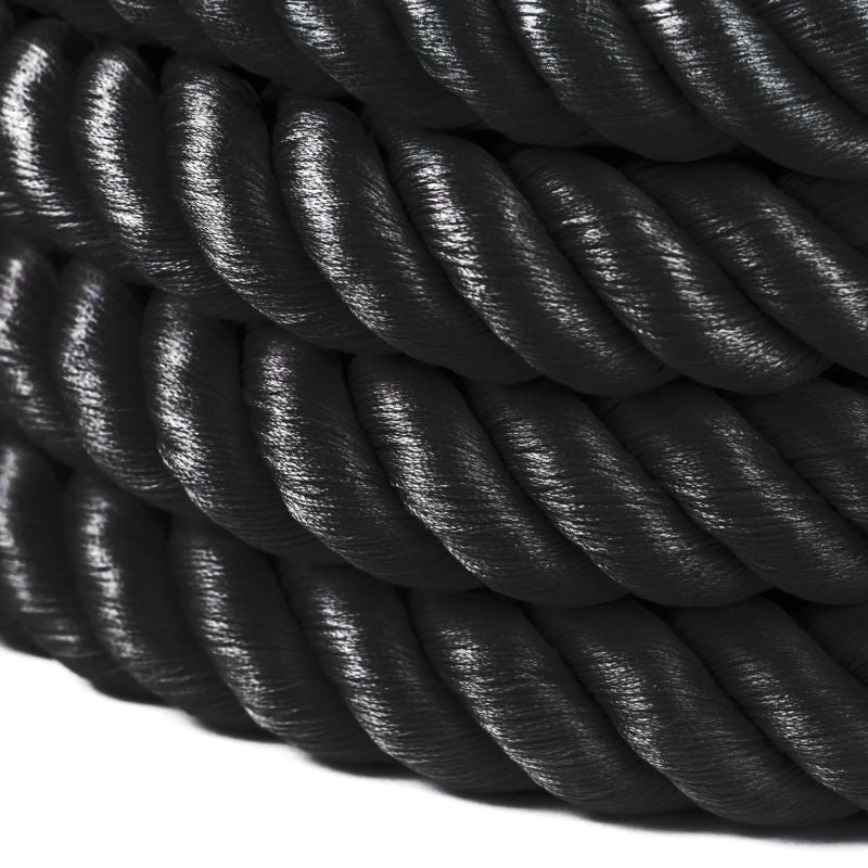 DBX Bushido Power Rope battle rope edzőkötél. Fogóvégekkel ellátott kötél funkcionális kötélgyakorlatokhoz. 4. gyári termékfotó.