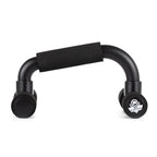 DBX Bushido fekvőtámasz fogantyúk. Fogórészekkel kialakított támasz saját testsúlyos gyakorlatokhoz. 5. gyári termékfotó.