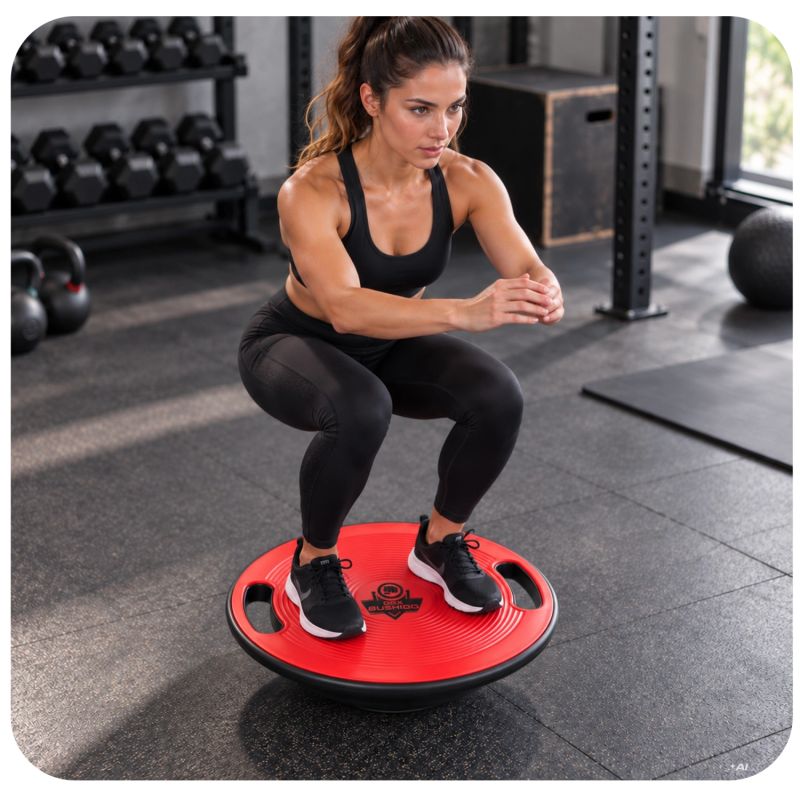 DBX Bushido V1 egyensúlyfejlesztő platform, 40 cm, gyári termékkép.