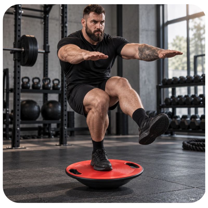 DBX Bushido V1 egyensúlyfejlesztő platform, 40 cm, gyári termékkép.