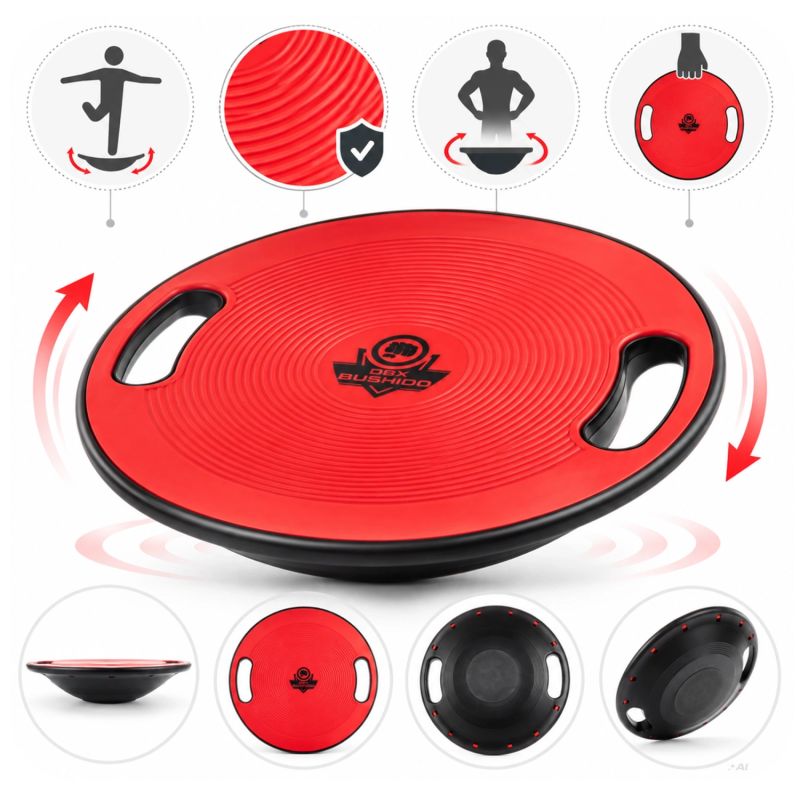 DBX Bushido V1 egyensúlyfejlesztő platform, 40 cm, gyári termékkép.