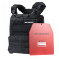 DBX Bushido W-2-B taktikai súlymellény, 9,2 kg. Testen viselhető mellény kiegészítő edzésterheléshez. 1. gyári termékfotó.