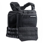 DBX Bushido W-2-B taktikai súlymellény, 9,2 kg. Testen viselhető mellény kiegészítő edzésterheléshez. 2. gyári termékfotó.