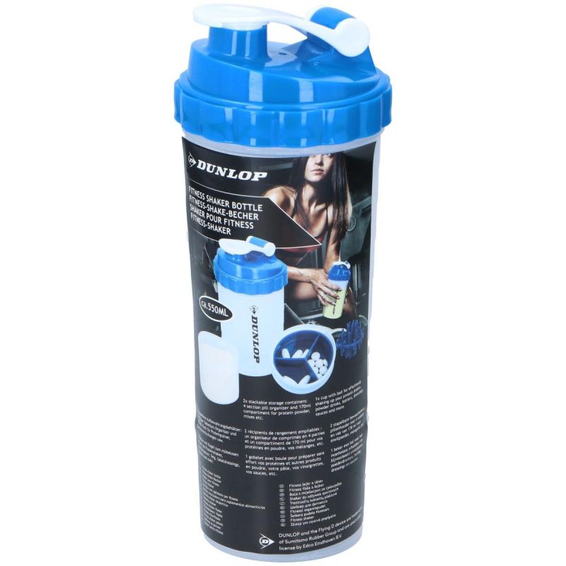 Dunlop shaker, 550 ml, kék, gyári termékkép.