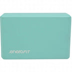 Enero Fit EVA jógatégla, 22,5 × 14,5 × 7,5 cm. EVA anyag. 2. gyári termékfotó.