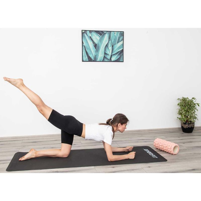 Enero Fit TPE jógaszőnyeg hordtokkal, 183 × 61 cm, 4 mm. TPE hab. 2. gyári termékfotó.