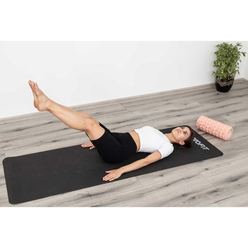 Enero Fit TPE jógaszőnyeg hordtokkal, 183 × 61 cm, 4 mm. TPE hab. 4. gyári termékfotó.