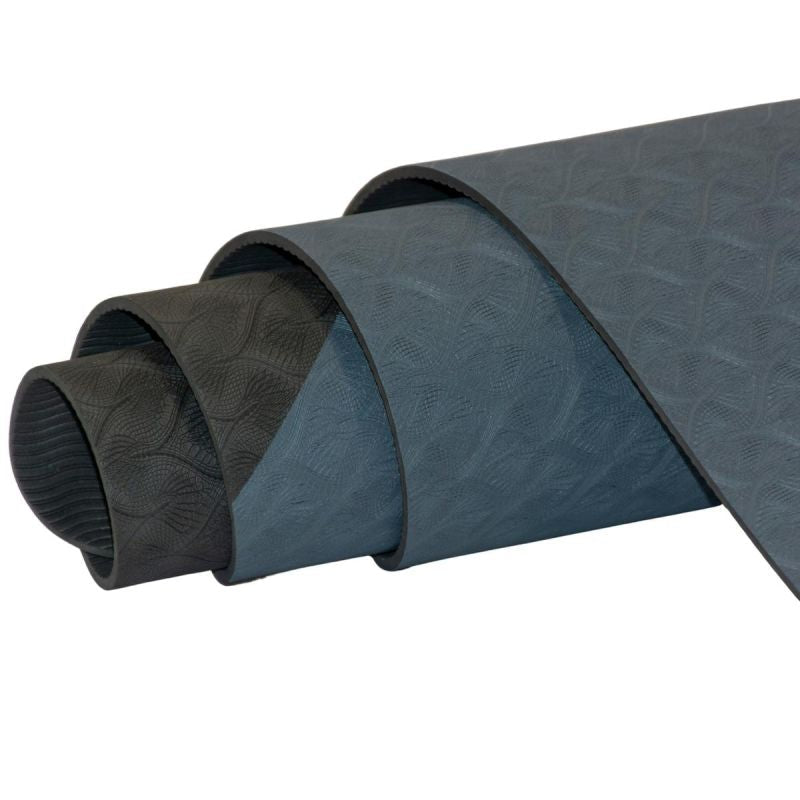 Enero Fit TPE jógaszőnyeg rögzítőgumival, 183 × 61 cm. TPE hab. 3. gyári termékfotó.