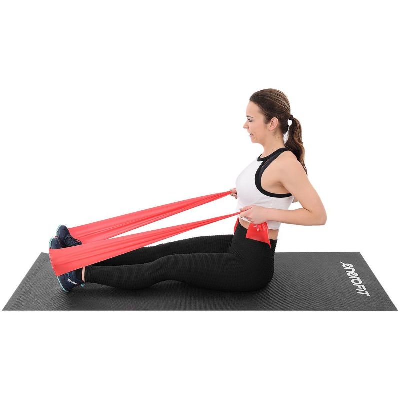 Enero Fit latex pilates szalag, 200 × 15 cm. Latexanyag. 6. gyári termékfotó.