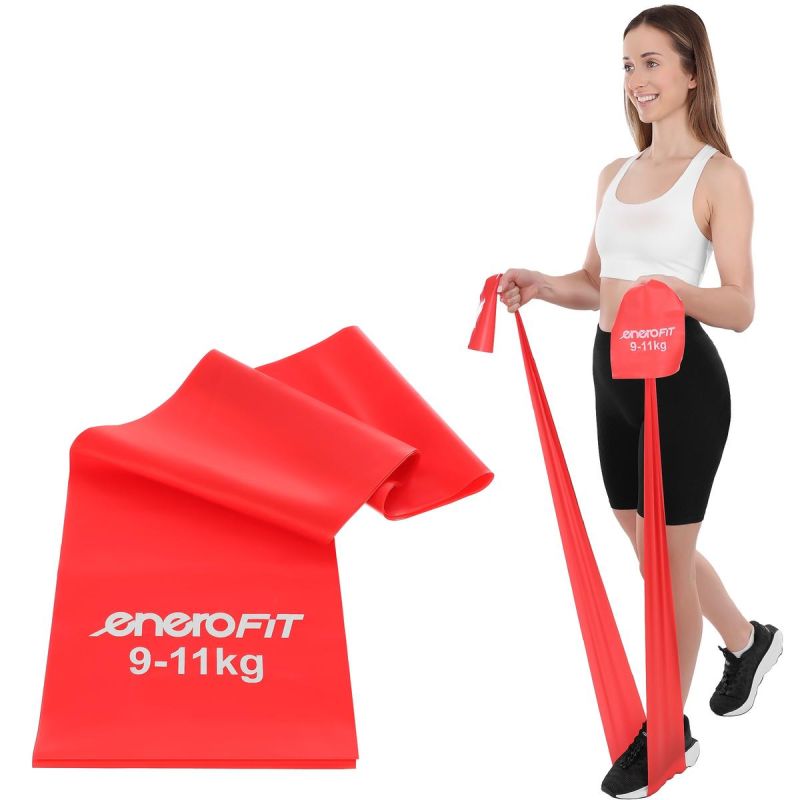 Enero Fit latex pilates szalag, 200 × 15 cm. Latexanyag. 21. gyári termékfotó.