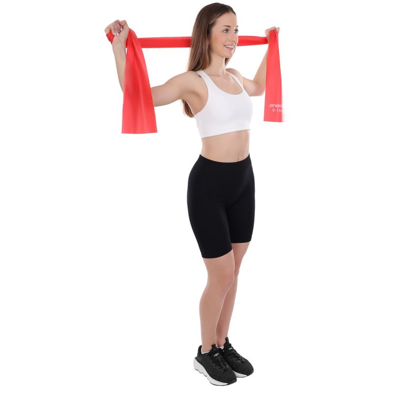 Enero Fit latex pilates szalag, 200 × 15 cm. Latexanyag. 27. gyári termékfotó.