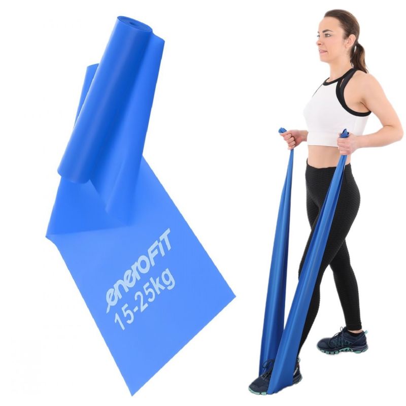 Enero Fit latex pilates szalag, 200 × 15 cm. Latexanyag. 40. gyári termékfotó.