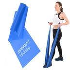 Enero Fit latex pilates szalag, 200 × 15 cm. Latexanyag. 40. gyári termékfotó.