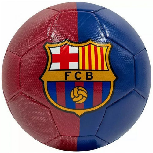 Bordó-kék FC Barcelona 705542 focilabda nagy klubcímerrel