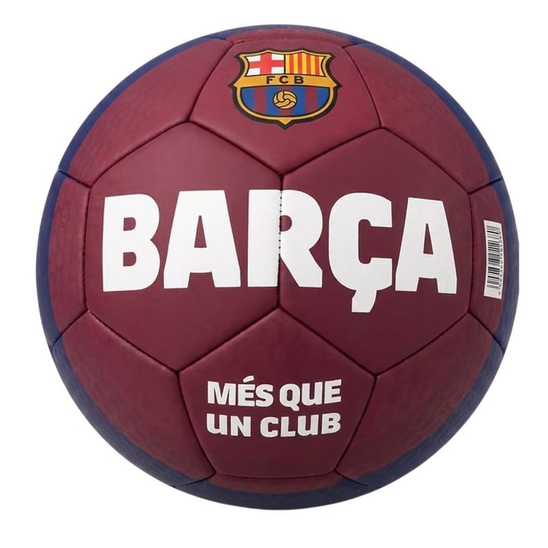 A Barcelona BB1072 labda bordó oldala fehér BARÇA felirattal