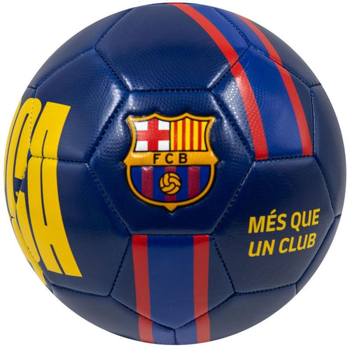 FC Barcelona Blaugrana Ribbo labda címerrel, kék-piros csíkokkal
