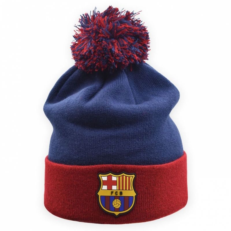 FC Barcelona Tassel N8 5004G8TP gyermek sapka, sötétkék, gyári termékkép.