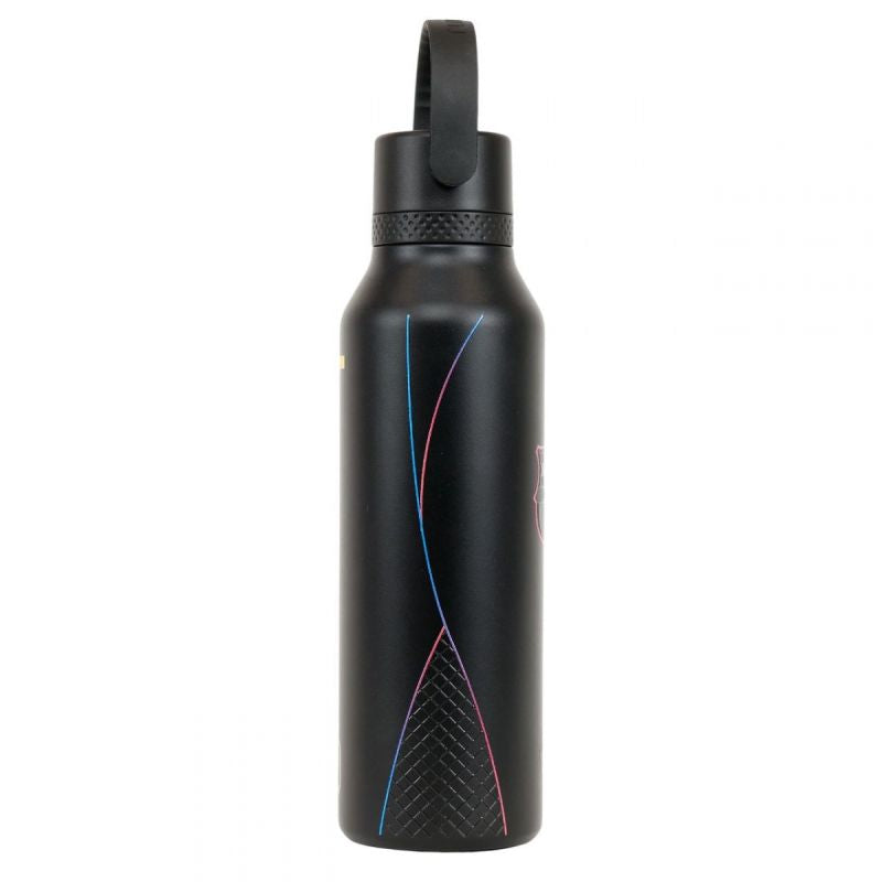 FC Barcelona Runbott 972909 termoszkulacs, 600 ml, fekete, gyári termékkép.
