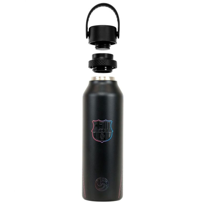 FC Barcelona Runbott 972909 termoszkulacs, 600 ml, fekete, gyári termékkép.