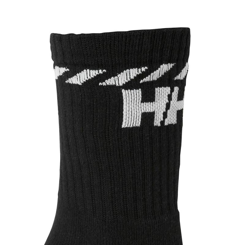 Helly Hansen COTTON SPORT 3PK 67479 990 zokni, fekete, gyári termékkép.