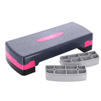 HMS AS002 aerobik step pad. Lapos, emelt platform fellépéses aerobikgyakorlatokhoz. 4. gyári termékfotó.