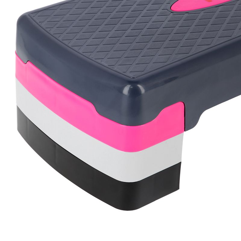 HMS AS002 aerobik step pad. Lapos, emelt platform fellépéses aerobikgyakorlatokhoz. 9. gyári termékfotó.