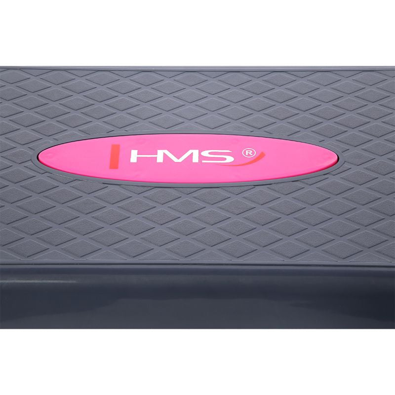 HMS AS002 aerobik step pad. Lapos, emelt platform fellépéses aerobikgyakorlatokhoz. 10. gyári termékfotó.
