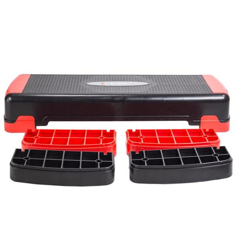 HMS AS005 állítható step pad. Lapos, emelt platform fellépéses aerobikgyakorlatokhoz. 8. gyári termékfotó.