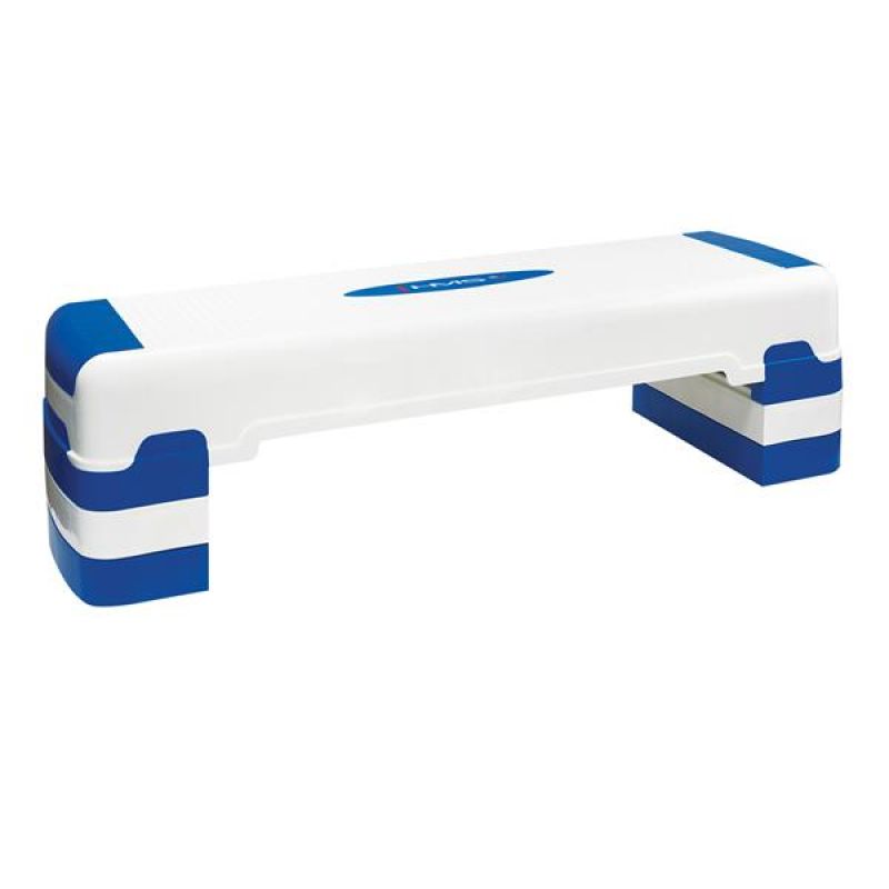 HMS AS005 állítható step pad. Lapos, emelt platform fellépéses aerobikgyakorlatokhoz. 10. gyári termékfotó.