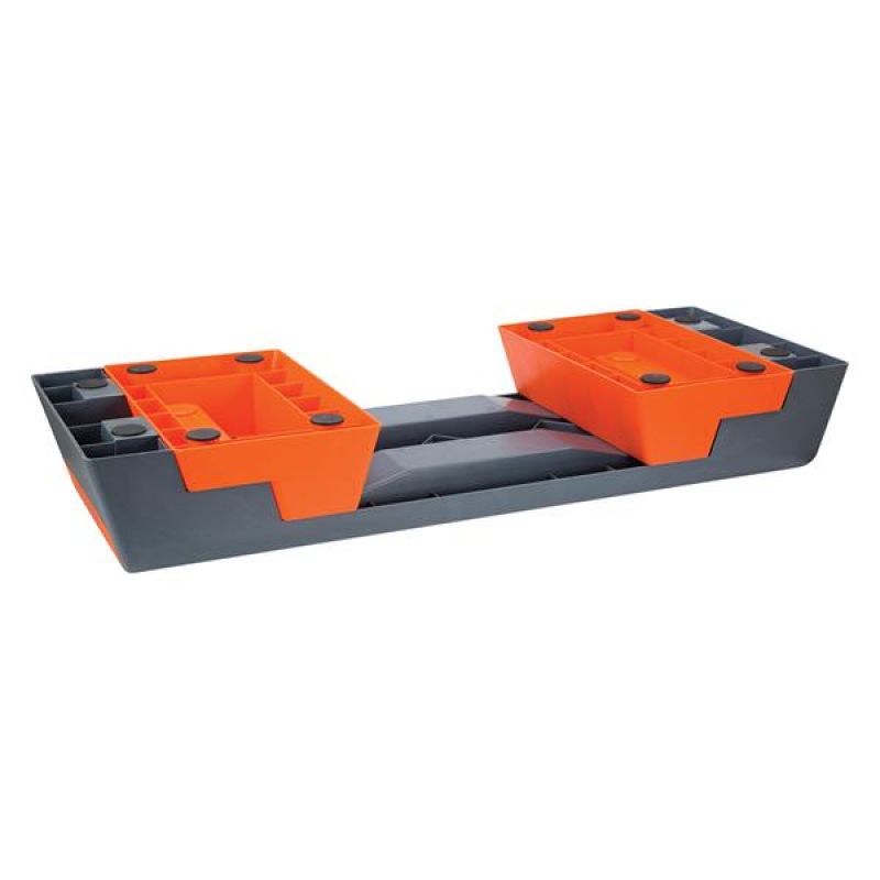 HMS Premium AS007 állítható step pad. Lapos, emelt platform fellépéses aerobikgyakorlatokhoz. 4. gyári termékfotó.