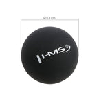 HMS BLC01 szilikon lacrosse masszázslabda, 6,5 cm, gyári termékkép.