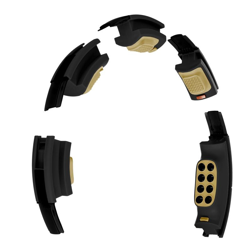HMS HHM13 NEW súlyozott hullahoppkarika számlálóval. Karikás fitneszeszköz ritmikus csípő- és törzsmozgáshoz. 19. gyári termékfotó.