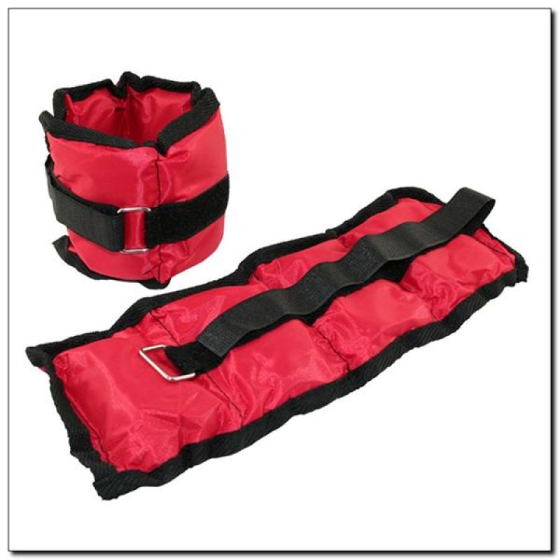 HMS OB03 boka- és csuklósúly, 2 × 1,5 kg. Pánttal rögzíthető, puha borítású súlykészlet. 10. gyári termékfotó.