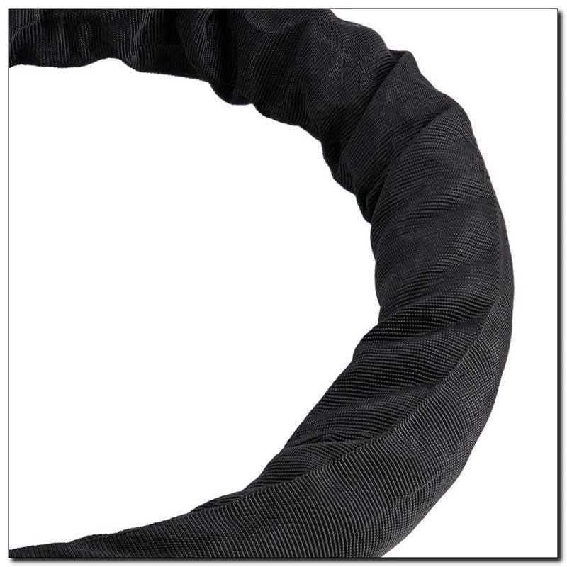 HMS RP03 bevonatos battle rope edzőkötél, 12 m. Fogóvégekkel ellátott kötél funkcionális kötélgyakorlatokhoz. 4. gyári termékfotó.